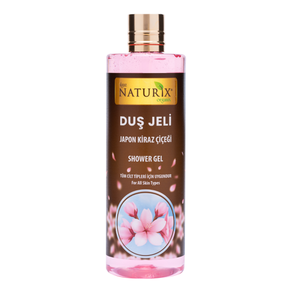 NATURIX <br/> Dušo gelis / Japoniškos vyšnių žiejimas, 400ml