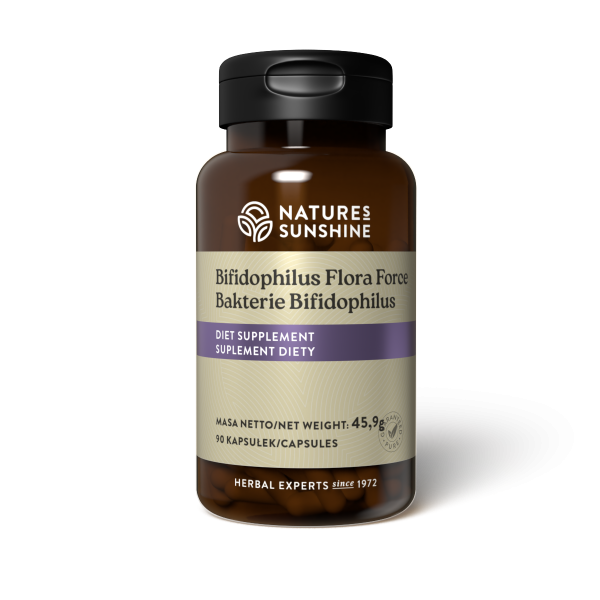 <br>NATURES SUNSHINE </br> BIFIDOPHILUS BAKTERIJOS 90 kaps.