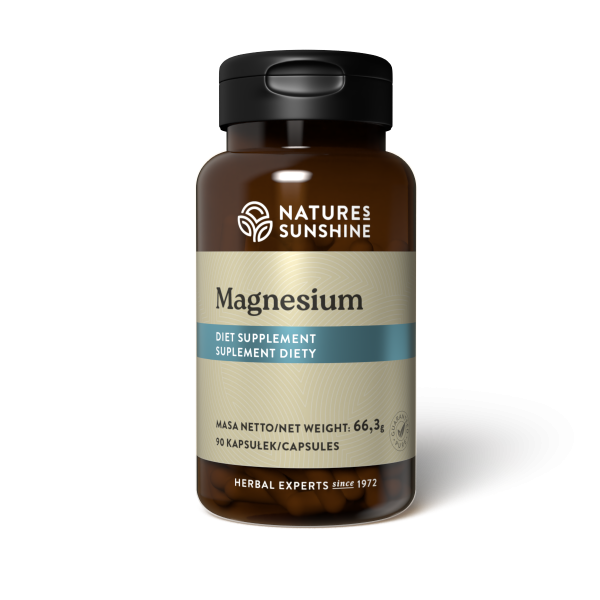 <br>NATURES SUNSHINE </br> Magnesium 90 kaps.